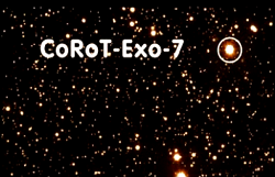 Corot-exo-7 solar system
