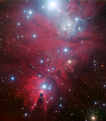 Image of NGC 2264 cluster taken by VLT - © ESO